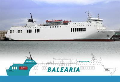 Baleària adquiere un ferry con el que doblará los servicios entre Barcelona y Ciudadela a partir del 30 de mayo Baleària adquiere un ferry con el que doblará los servicios entre Barcelona y Ciudadela a partir del 30 de mayo