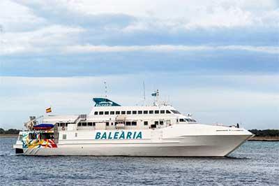 Baleària inicia conexiones directas diarias Denia-Formentera con fast ferry Baleària inicia conexiones directas diarias Denia-Formentera con fast ferry