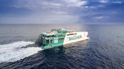  Baleària inicia su segunda línea de alta velocidad en Bahamas 