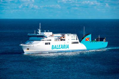  Baleària y Fred. Olsen Express incorporan un ferry propulsado por GNL a la línea Huelva-Canarias 