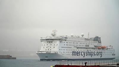 El buque hospital Global Mercy zarpa para Dakar en su primera misión humanitaria El buque hospital Global Mercy zarpa para Dakar en su primera misión humanitaria