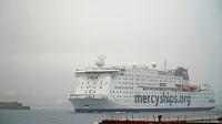  El buque hospital Global Mercy zarpa para Dakar en su primera misión humanitaria 