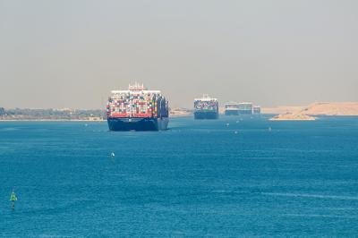 El Canal de Suez aumenta los peajes a los buques desde el pasado 1 de marzo El Canal de Suez aumenta los peajes a los buques desde el pasado 1 de marzo