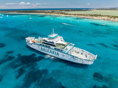 El Cap de Barbaria de Baleària empieza a navegar entre Ibiza y Formentera El Cap de Barbaria de Baleària empieza a navegar entre Ibiza y Formentera