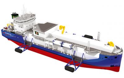  El Grupo Schulte presenta un buque de suministro de GNL que agiliza las operaciones STS 