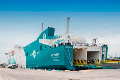 El Hypatia de Alejandría de Baleària empieza a navegar en la línea Barcelona-Palma El Hypatia de Alejandría de Baleària empieza a navegar en la línea Barcelona-Palma