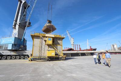  El puerto de Cartagena recibe 90.000 toneladas de cereales procedentes de Ucrania 