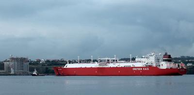 El Sestao Knutsen descarga en España el primer cargamento de GNL procedente de EE.UU 