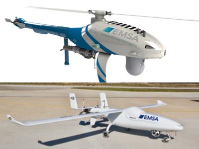 EMSA presenta un servicio de drones para el control de las emisiones contaminantes de los buques EMSA presenta un servicio de drones para el control de las emisiones contaminantes de los buques