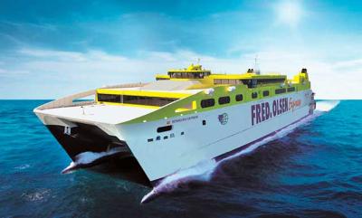 Fred. Olsen Express presenta una nueva línea directa de alta velocidad entre Las Palmas y Arrecife Fred. Olsen Express presenta una nueva línea directa de alta velocidad entre Las Palmas y Arrecife