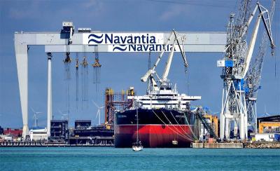 Ibaizabal recibe el Monte Urquiola, el tercero de los suezmax que construye Navantia en Puerto Real Ibaizabal recibe el Monte Urquiola, el tercero de los suezmax que construye Navantia en Puerto Real