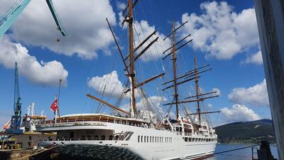 Metalships & Docks entrega el crucero a vela “Sea Cloud Spirit” a la armadora alemana Sea Cloud Cruises 