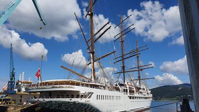 Metalships & Docks entrega el crucero a vela “Sea Cloud Spirit” a la armadora alemana Sea Cloud Cruises Metalships & Docks entrega el crucero a vela “Sea Cloud Spirit” a la armadora alemana Sea Cloud Cruises