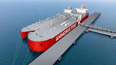 MOL y Mitsubishi Shipbuilding desarrollan una FRSU para amoniaco