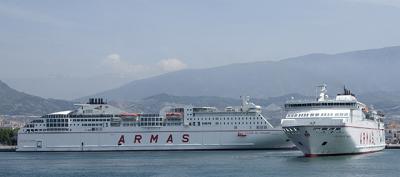 Nueva línea Melilla-Almería de Naviera Armas desde el 26 de mayo Nueva línea Melilla-Almería de Naviera Armas desde el 26 de mayo