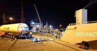  Primera maniobra de carga de GNL como combustible en el puerto de Bilbao 