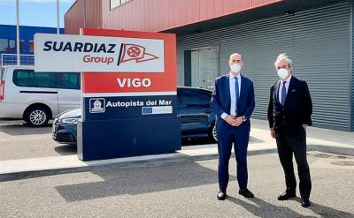 Suardiaz presenta un proyecto al MITMA para la descarbonización de la AdM Vigo-Nantes Suardiaz presenta un proyecto al MITMA para la descarbonización de la AdM Vigo-Nantes