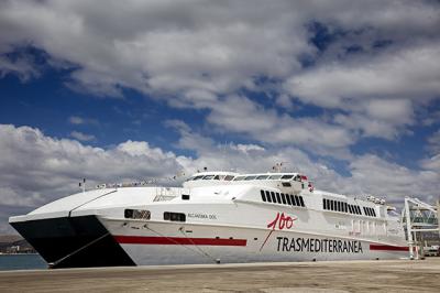 Trasmediterranea pone en marcha la entre Alcudia y Ciudadela con el buque rápido Alcántara Dos Trasmediterranea pone en marcha la entre Alcudia y Ciudadela con el buque rápido Alcántara Dos