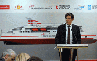  Trasmediterranea presenta su nuevo ferry en Vigo 