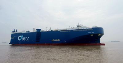 UECC recibe el primero de sus dos car carriers propulsados por GNL UECC recibe el primero de sus dos car carriers propulsados por GNL