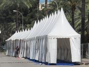 Alrededor de 65 operarios trabajan en la puesta a punto del XXXI Salón Náutico de Palma Alrededor de 65 operarios trabajan en la puesta a punto del XXXI Salón Náutico de Palma