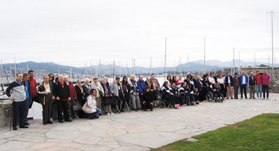 Cerca de un centenar de personas mayores y con discapacidad salen a navegar en el Monte Real Club de Yates con la iniciativa Amar o mar Cerca de un centenar de personas mayores y con discapacidad salen a navegar en el Monte Real Club de Yates con la iniciativa Amar o mar