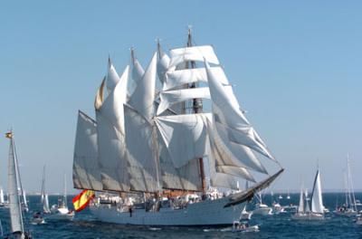 El Juan Sebastián de Elcano fondeará en la Bahía de Baiona el proximo viernes 12 de julio El Juan Sebastián de Elcano fondeará en la Bahía de Baiona el proximo viernes 12 de julio