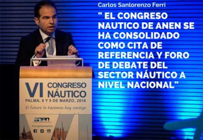 Entrevista a Carlos Sanlorenzo. “El Congreso Náutico de ANEN se ha consolidado como cita de referencia y foro de debate del sector náutico a nivel nacional”