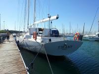 La Goleta Tirant I de la Generalitat Valenciana, preparada para su singladura para el 2014