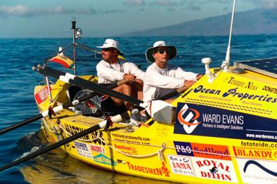 El primer español en cruzar a remo un océano explicará su aventura en Fenáutica