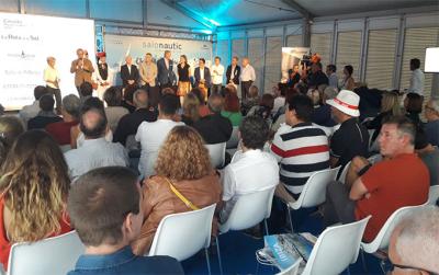 El Salón de BCN da la bienvenida a los regatistas de La Sal El Salón de BCN da la bienvenida a los regatistas de La Sal