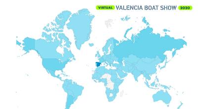 El Virtual Valencia Boat Show recibe visitas de los cinco continentes El Virtual Valencia Boat Show recibe visitas de los cinco continentes