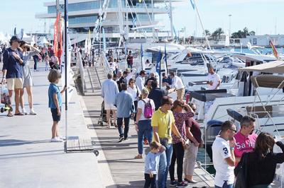 Más de 6000 visitantes en la tercera jornada del Valencia Boat Show 