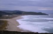 El temporal descubre en una playa de Fisterra un barco que se hundió en el año 1927 El temporal descubre en una playa de Fisterra un barco que se hundió en el año 1927