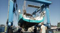 Tres orcas destrozan los timones de un barco frente a Oia, costa sur de Galicia