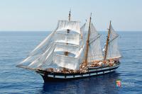 El buque escuela italiano “Palinuro” confirma su participación en la ruta Iacobus Maris