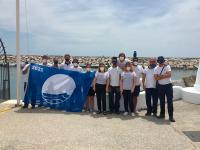  Izada de la Bandera Azul en el Puerto de La Duquesa