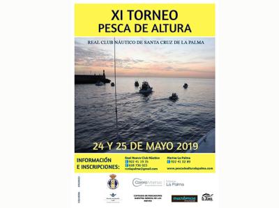 XI TORNEO DE PESCA DE ALTURA 24 y 25 de Mayo de 2019. Real Nuevo Club Náutico de Santa Cruz de La Palma