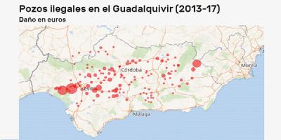 El robo de agua supone al menos 77 millones de euros en daños al patrimonio natural El robo de agua supone al menos 77 millones de euros en daños al patrimonio natural