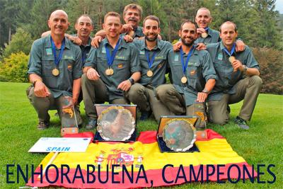 Homenaje a la Selección Española Campeona del Mundo de Pesca a Mosca