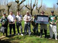 Celebración del V Campeonato de pesca “Terra de Melide” organizado por la Asociación de Troiteiros “Río Furelos”