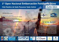 El  próximo 21de septiembre  tendrá lugar el I OPEN NACIONAL “CLUB NAUTICO DE SADA-PESCAMAR SADA-COLMIC” PESCA EMBARCACION FONDEADA DUOS