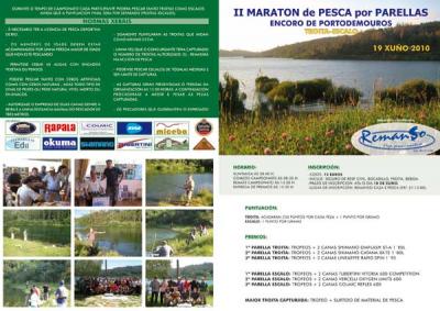 II Maratón de pesca por parellas encoro de Portodemouros II Maratón de pesca por parellas encoro de Portodemouros