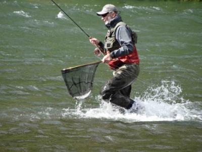 Intensa primera jornada de competencia en el Mundial de Pesca con mosca Intensa primera jornada de competencia en el Mundial de Pesca con mosca