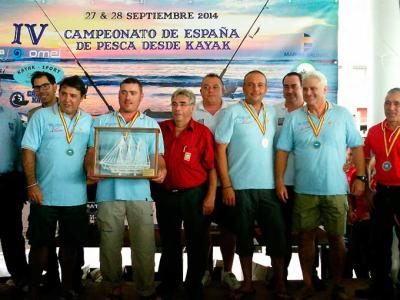 IV Campeonato de España de Pesca Open Selecciones desde Kayak.