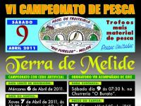 LA ASOCIACIÓN DE PESCADORES “RÍO FURELOS” ORGANIZA EL VI CAMPEONATO DE PESCA “TIERRA DE MELIDE”