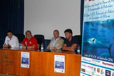  XI Copa Príncipe de Asturias de Pesca de Altura,  con la organización del Club Marítimo Astur de Gijón