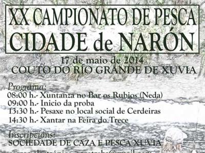 XX TROFEO CIDADE DE NARON DE PESCA 