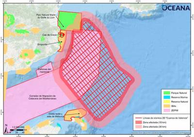 Los sondeos sísmicos en el Golfo de León afectarán a casi 40 especies pesqueras prioritarias Los sondeos sísmicos en el Golfo de León afectarán a casi 40 especies pesqueras prioritarias