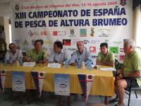 25 equipos y más de 80 pescadores se darán cita en el XIII Campeonato de España Open de Pesca de Altura al Brumeo en el  CN Oropesa